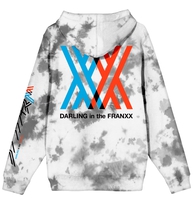 DARLING in the FRANXX - Logo Dye Hoodie - Crunchyroll Exclusive! image number 2